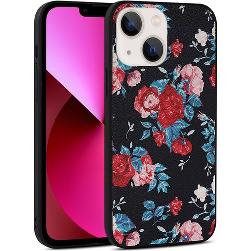 Mobigear Flowers Coque iPhone 14 Coque arrière Rigide - Model 2