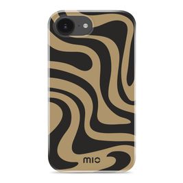 MIO Coque iPhone 16e MagSafe Coque arrière Rigide - Swirl