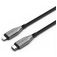 Cygnett Armoured Braided - Câble USB-C vers Apple Lightning 1 mètre - Noir