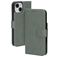 Mobiparts Classic Wallet Housse iPhone 15 Etui Porte-Monnaie - Stone Green