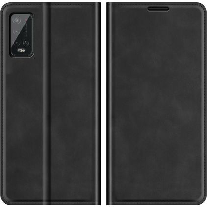 Mobigear Retro Slim Housse Wiko Power U20 Etui Porte-Monnaie - Noir