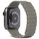 Decoded Magnetic Traction Strap Bracelet Silicone Apple Watch Fermeture magnétique - 49/46/45/44 mm - Olive
