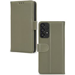 Mobilize Premium Gelly Wallet Housse Samsung Galaxy A33 Etui Porte-Monnaie - Vert