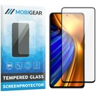 Mobigear Premium POCO F4 Verre trempé Protection d'écran - Compatible Coque - Noir