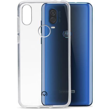 Mobilize Gelly Transparent Motorola One TPU souple Coque arrière - Transparent