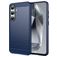 Mobigear Brushed Slim Coque Samsung Galaxy S24 FE Coque arrière en TPU Souple - Bleu