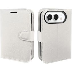 Mobigear Classic iPhone Duo Étui Portefeuille - Blanc