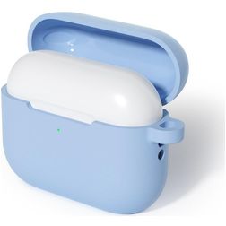 Mobigear Colors Coque Apple AirPods Pro 3 en Silicone Souple - Sky Blue