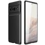 Mobigear Racing Coque Google Pixel 6 Pro Coque arrière en TPU Souple - Noir