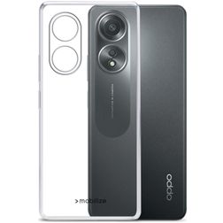 Mobilize Gelly Coque Transparente OPPO A58 4G Coque arrière en TPU Souple - Transparent