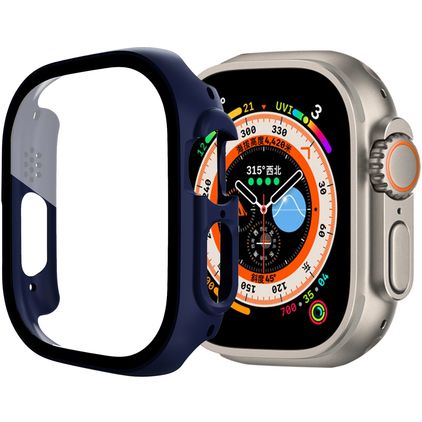 Mobigear Colors Coque Apple Watch Ultra - 49 mm Coque Rigide - Bleu