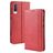 Mobigear Sensation Housse Samsung Galaxy A50 Etui Porte-Monnaie - Rouge