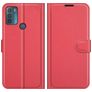 Mobigear Classic Housse Motorola Moto G50 Etui Porte-Monnaie - Rouge
