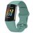 Mobigear Sport Dual Bracelet Silicone Fitbit Charge 5 Fermeture à clou et passant - Vert