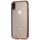 Mobigear Royal Coque iPhone XR Coque arrière en TPU Souple - Transparent / Rose doré