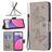 Mobigear Butterfly Housse Samsung Galaxy A33 Etui Porte-Monnaie - Gris