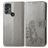 Mobigear Clover Housse TCL 30 SE Etui Porte-Monnaie - Gris