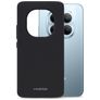 Mobilize Rubber Gelly Coque Xiaomi Redmi Note 17 Pro Plus Coque arrière en TPU Souple - Noir