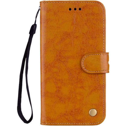 Mobigear Wallet Housse Huawei P20 Lite (2018) Etui Porte-Monnaie - Cognac