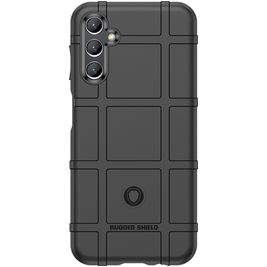 Mobigear Rugged Shield Coque Samsung Galaxy A24 Coque arrière en TPU Souple Anti-Chocs - Noir