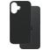 CARE by PanzerGlass Fashionable Coque iPhone 16 MagSafe Coque arrière en Silicone - Noir