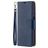 Mobigear Excellent Housse Samsung Galaxy A12 Etui Porte-Monnaie - Bleu