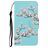 Mobigear Design Housse Huawei P40 Lite E Etui Porte-Monnaie - Fleur