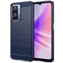 Mobigear Brushed Slim Coque Realme Narzo 50 5G Coque arrière en TPU Souple - Bleu