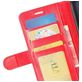 Mobigear Wallet Housse Huawei Nova 3 Etui Porte-Monnaie - Rouge
