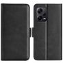 Mobigear Slim Magnet Housse Xiaomi Redmi Note 12 Pro Plus Etui Porte-Monnaie - Noir
