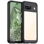 Mobigear Crystal Coque Google Pixel 8a Coque arrière Rigide - Noir