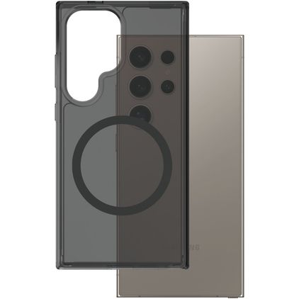 CARE by PanzerGlass Smokey Samsung Galaxy S25 Ultra MagSafe Plastique rigide Coque arrière - Smokey Urban