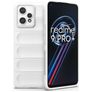 Mobigear Bumpy Coque Realme 9 Pro Plus Coque arrière en TPU Souple - Blanc