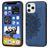 Mobigear Mandala Coque iPhone 12 Pro Max Coque arrière Rigide - Bleu