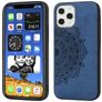 Mobigear Mandala Coque iPhone 12 Pro Max Coque arrière Rigide - Bleu
