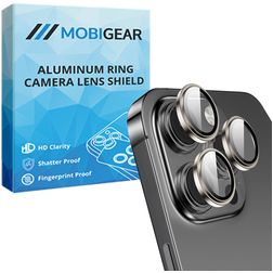 Mobigear Single iPhone 14 Pro Max Verre trempé Protection Objectif Caméra - Compatible Coque - Or