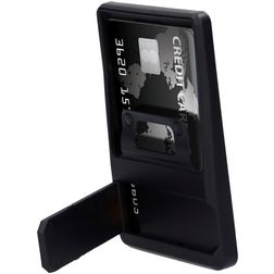 Mobiparts Card Holder MagSafe Poignée de téléphone - Noir - Universel