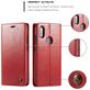 Caseme 003 Housse Xiaomi Redmi 6 Pro Etui Porte-Monnaie - Rouge