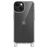 Mobigear Bungy iPhone 14 Plastique rigide Coque arrière - Argent