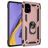 Mobigear Armor Ring Coque Samsung Galaxy A51 Coque arrière Rigide Anti-Chocs avec Anneau-Support - Rose doré