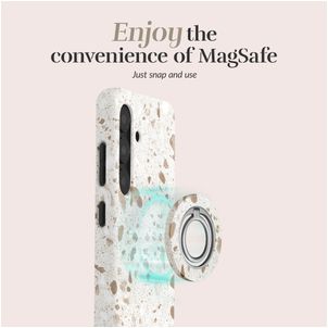 MIO Holder MagSafe Bague téléphone - Soft Terrazzo Universel
