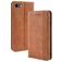 Mobigear Sensation Housse iPhone SE (2022) Etui Porte-Monnaie - Cognac