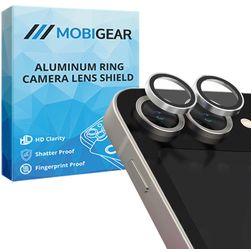 Mobigear Single Samsung Galaxy Z Flip 4 Verre trempé Protection Objectif Caméra - Compatible Coque - Gris