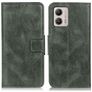 Mobigear Classy Housse Motorola Moto G53 5G Etui Porte-Monnaie - Vert
