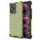 Mobigear Honeycomb Coque POCO X5 Pro Coque arrière Rigide Anti-Chocs - Vert