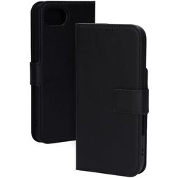 Mobiparts Classic Wallet Housse iPhone 16e MagSafe Etui - Noir