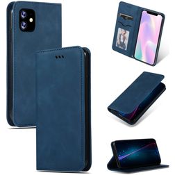 Mobigear Retro Slim iPhone 11 Étui - Bleu