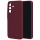 Mobiparts Coque Samsung Galaxy A36 Coque arrière en Silicone - Plum Red