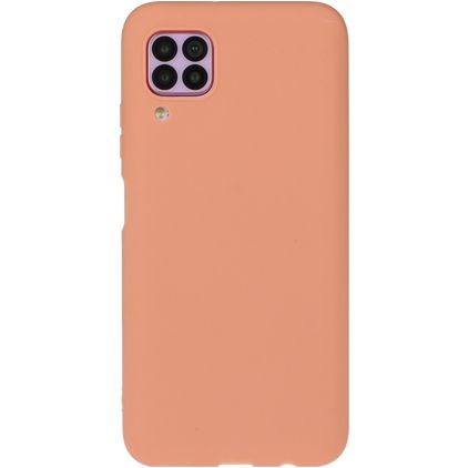 Mobigear Colors Coque Huawei P40 Lite Coque arrière en TPU Souple - Orange