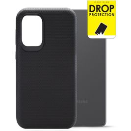 My Style Tough Coque Samsung Galaxy A73 Coque arrière Rigide Anti-Chocs - Noir